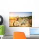 Vintage Bicycle with Basket Wall Decal