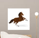 Brown Horse Vector Wall Decal