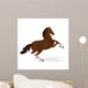 Brown Horse Vector Wall Decal