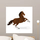 Brown Horse Vector Wall Decal