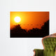 Ganse Fliegen Den Sonnenuntergang Wall Decal