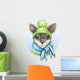 Little Kangaroo Watercolor Drawing Wall Decal