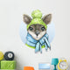 Little Kangaroo Watercolor Drawing Wall Decal