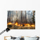 Forest Fire Progress Wall Decal