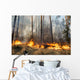 Forest Fire Progress Wall Decal