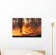 Big Forest Fire Pine Wall Decal