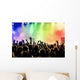Cheering Crowd Concert Wall Decal Design 2