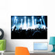 Cheering Crowd Concert Wall Decal Design 1