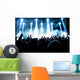 Cheering Crowd Concert Wall Decal Design 1