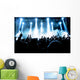 Cheering Crowd Concert Wall Decal Design 1