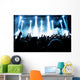 Cheering Crowd Concert Wall Decal Design 1