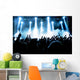 Cheering Crowd Concert Wall Decal Design 1