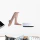 Bare Feet Woman beside Wall Decal
