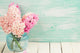 With Fresh Flowers Hyacinths Wall Decal