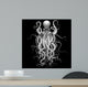 Octopus Hologram Ghost Wall Decal