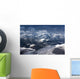 Mountain Snow Landscape Wall Decal