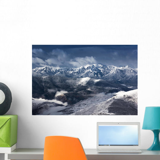 Mountain Snow Landscape Wall Decal