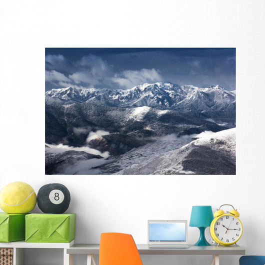 Mountain Snow Landscape Wall Decal