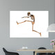Skeleton Jumping Wall Decal