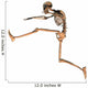 Skeleton Jumping Wall Decal