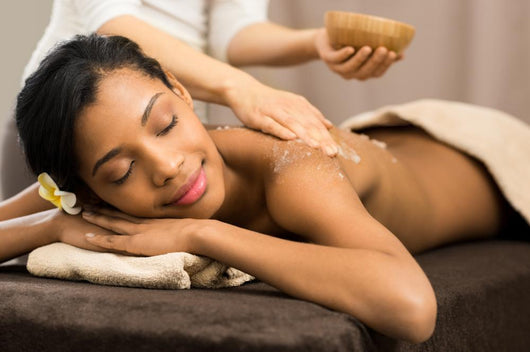 Body Scrub Spa Wall Decal