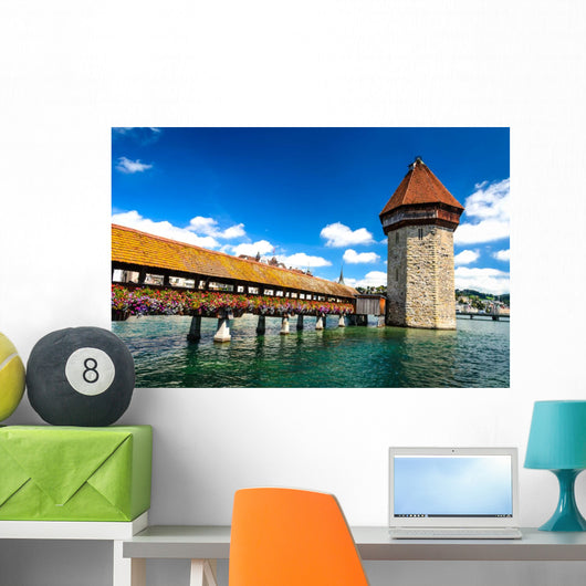 Lucerne Switzerland Wall Decal