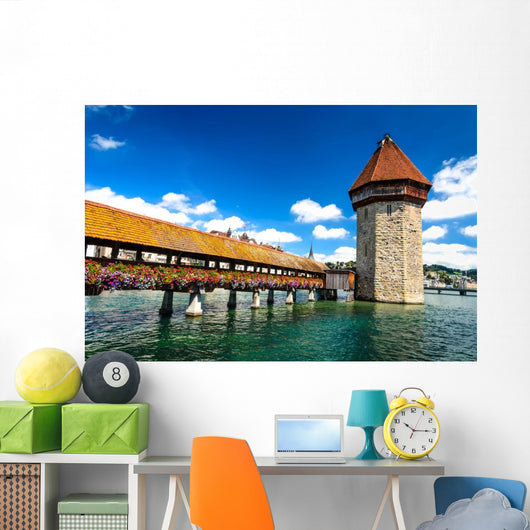 Lucerne Switzerland Wall Decal
