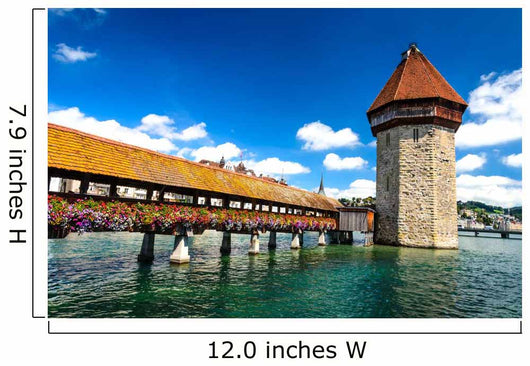 Lucerne Switzerland Wall Decal