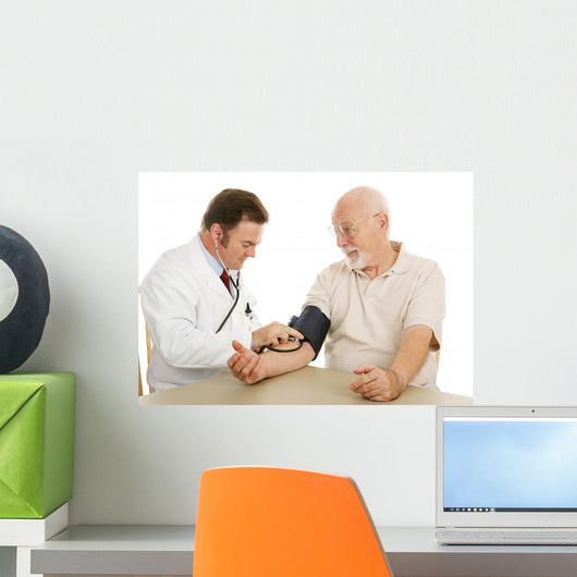 Senior Medical Blood Pressure Wall Decal