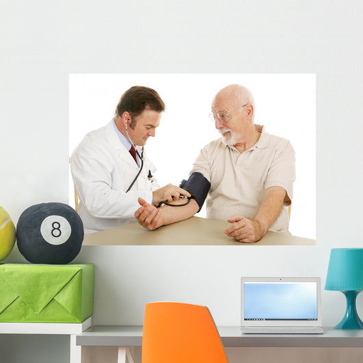 Senior Medical Blood Pressure Wall Decal