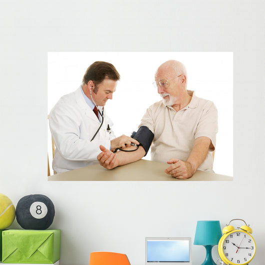 Senior Medical Blood Pressure Wall Decal
