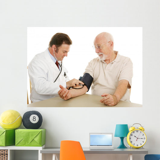 Senior Medical Blood Pressure Wall Decal