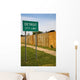 Detroit City Limit Sign Wall Decal