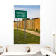 Detroit City Limit Sign Wall Decal