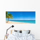Exotic Beach with Gold Wall Decal