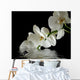 Orchid Flower Reflection Wall Decal
