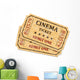 Cinema Movie Theatre Tickets Wall Decal