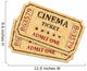 Cinema Movie Theatre Tickets Wall Decal