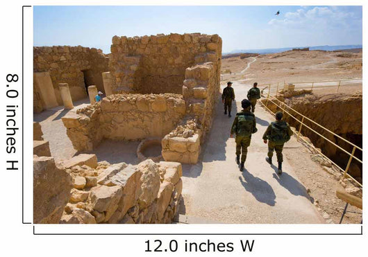Masada Israel Wall Decal Design 2