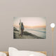 Surfer Girl Wall Decal Design 1