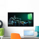 Mann Spielt Videospiele Auf Wall Decal