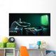 Mann Spielt Videospiele Auf Wall Decal
