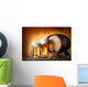 Beer and Barrel Wall Decal