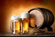 Beer and Barrel Wall Decal