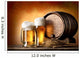 Beer and Barrel Wall Decal
