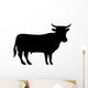Stier Silhouette Wall Decal