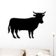 Stier Silhouette Wall Decal