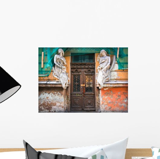 Restoration Old Abandoned House Wall Decal