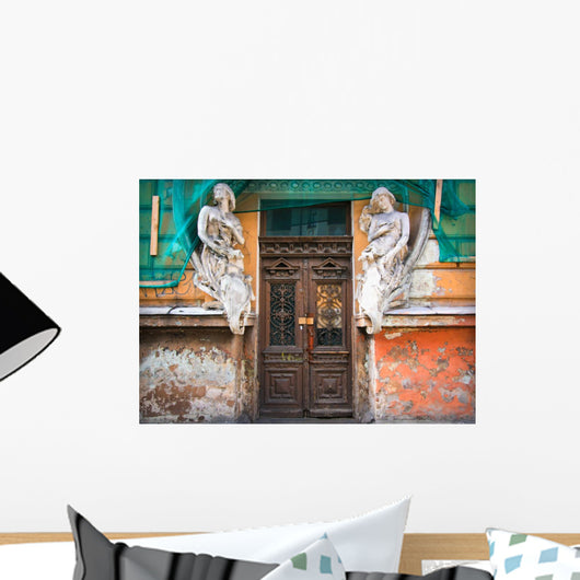 Restoration Old Abandoned House Wall Decal