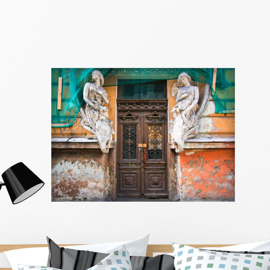 Restoration Old Abandoned House Wall Decal